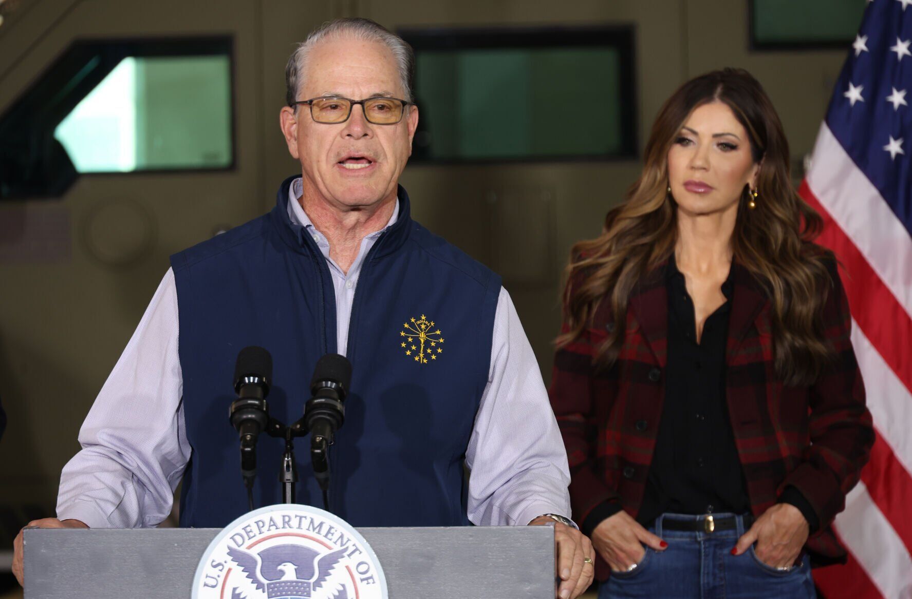 Homeland Security Sec. Kristi Noem press conference